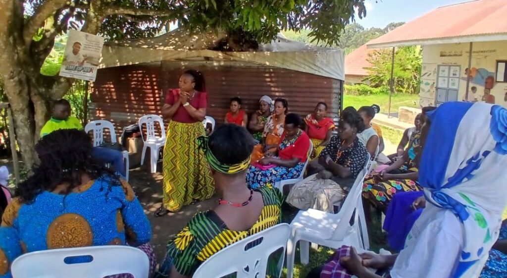 Sensitization community meetings on the Parish Development Model (PDM) e-government system in Mbarara and Rubirizi districts